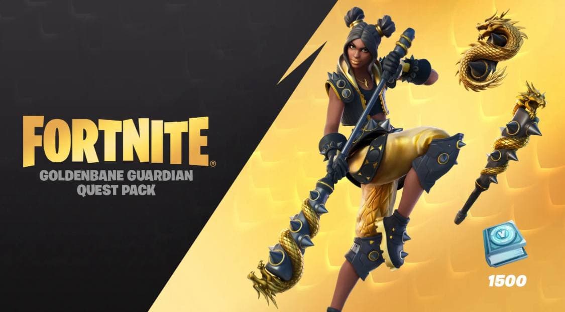 Fortnite - Goldenbane Guardian Quest Pack [PC/PSN/XBOX] | Read Description product image